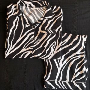 Zebra Luxe Nightwear