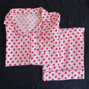 Red Polka Dots Payjama Set