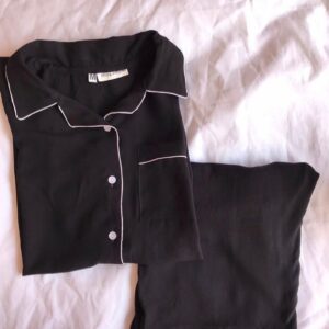 Black PAYJAMA Set