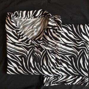 Zig Zag Winter Linen PJ Set