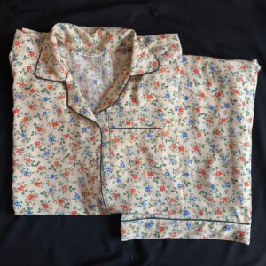 Ashen Petals Linen PJ Set