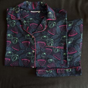 Neon Sorbet Linen PJ Set