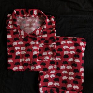 Red Cloud Linen PJ Set