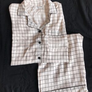 pink florals summer linen pj set (copy)