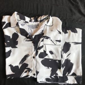 pink florals summer linen pj set (copy)