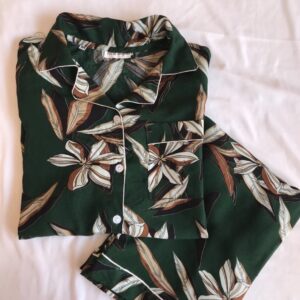 pink florals summer linen pj set (copy)