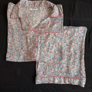 mehroon stalk linen pj set (copy)