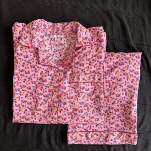 summer linen pj set