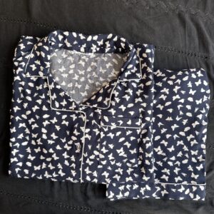 summer linen pj set